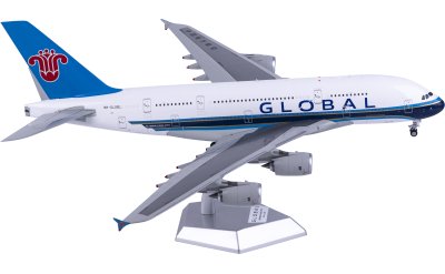 SQ Wings 1:200 GLOBAL Airlines Airbus A380 9H-GLOBL
