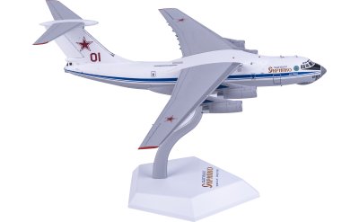 SQ Wings 1:200 Russian Air Force 俄罗斯空军 Ilyushin IL-76 Red 01