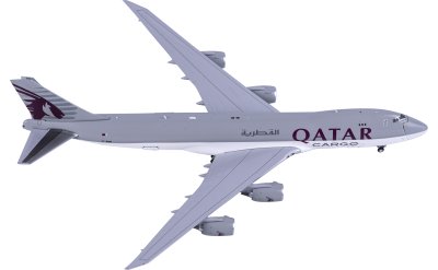 JC Wings 1:400 Qatar Airways Cargo Boeing 747-8 A7-BGB