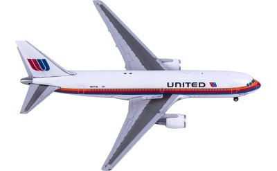 JC Wings 1:400 United Airlines Boeing 767-200 N607UA