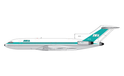 BWIA 英国西印度群岛航空 Boeing 727-100 9Y-TCO