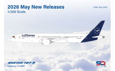 Lufthansa 汉莎航空 Boeing 787-9 D-ABPF