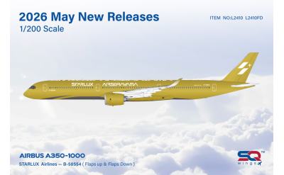 STARLUX Airlines 星宇航空 Airbus A350-1000 B-58554