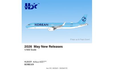 Korean Air 大韩航空 Airbus A321neo HL8509