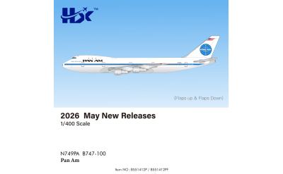 Pan Am 泛美航空 Boeing 747-100 N749PA