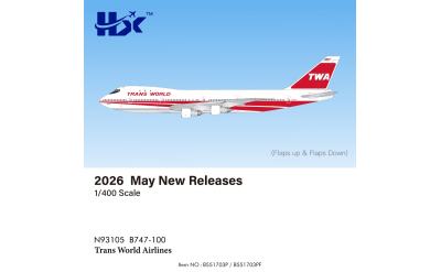 Trans World Airlines 环球航空 Boeing 747-100 N93105