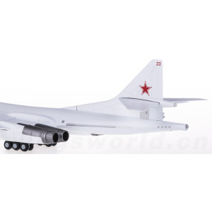 Soviet Air Force 苏联空军 Tupolev TU-160 33  558785 Herpa 1:200