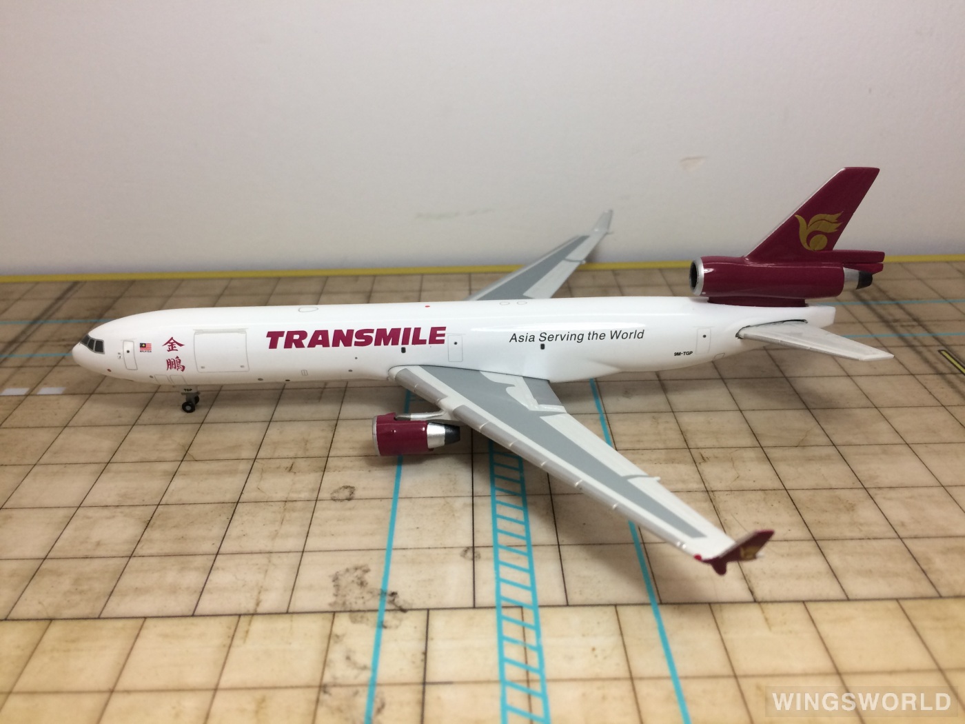 Geminijets 1:400 GJTSE739 Suparna Airlines 金鹏航空 McDonnell Douglas MD-11 9M-TGP