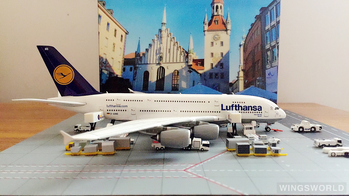 Phoenix 1:400 PH04039 Lufthansa 汉莎航空 Airbus A380-800 D-AIMB