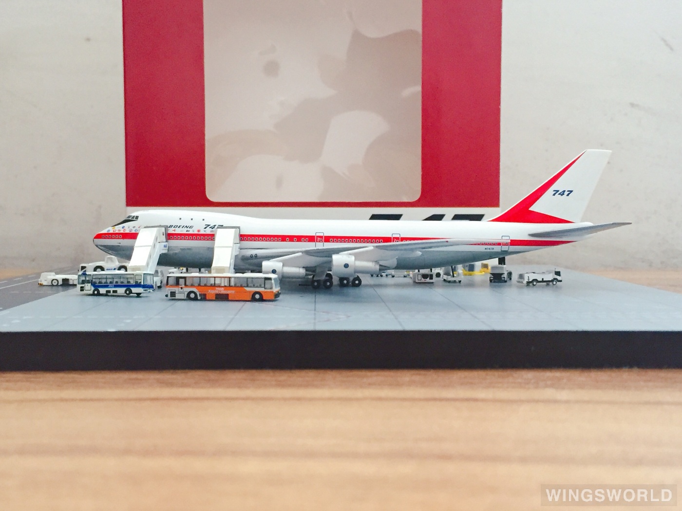 AeroClassics 1:400 ACBOE747A Boeing 波音公司 Boeing 747-100 N7470