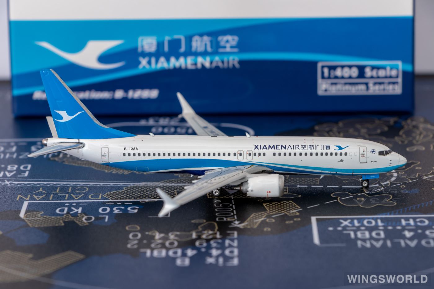 Phoenix 1:400 PH11468 XiamenAir 厦门航空 Boeing 737 MAX 8 B-1288