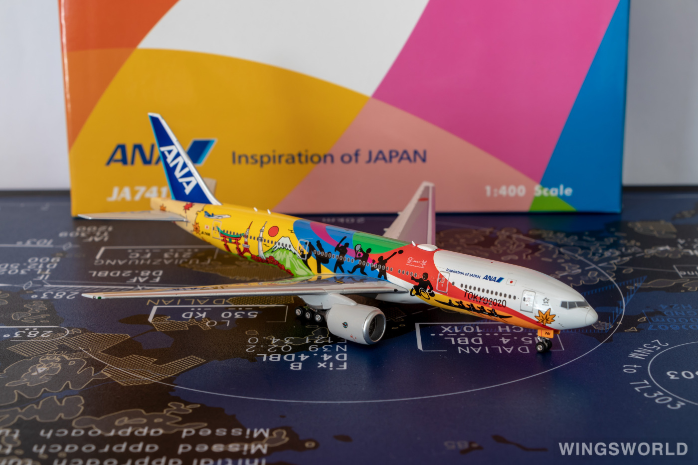 Phoenix 1:400 PH04191 ANA 全日空 Boeing 777-200 JA741A
