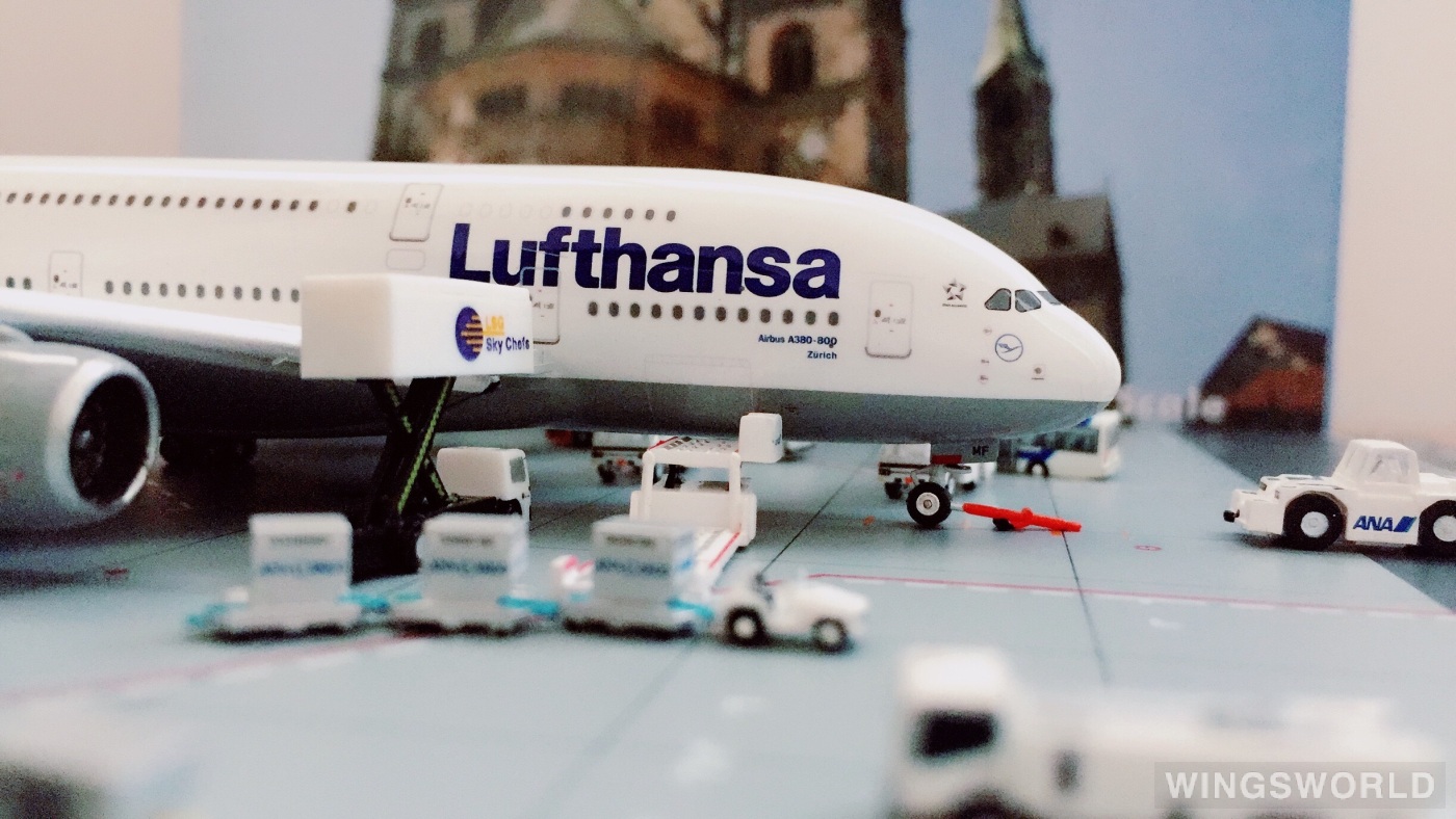 Phoenix 1:400 PH4DAIMF Lufthansa 汉莎航空 Airbus A380-800 D-AIMF