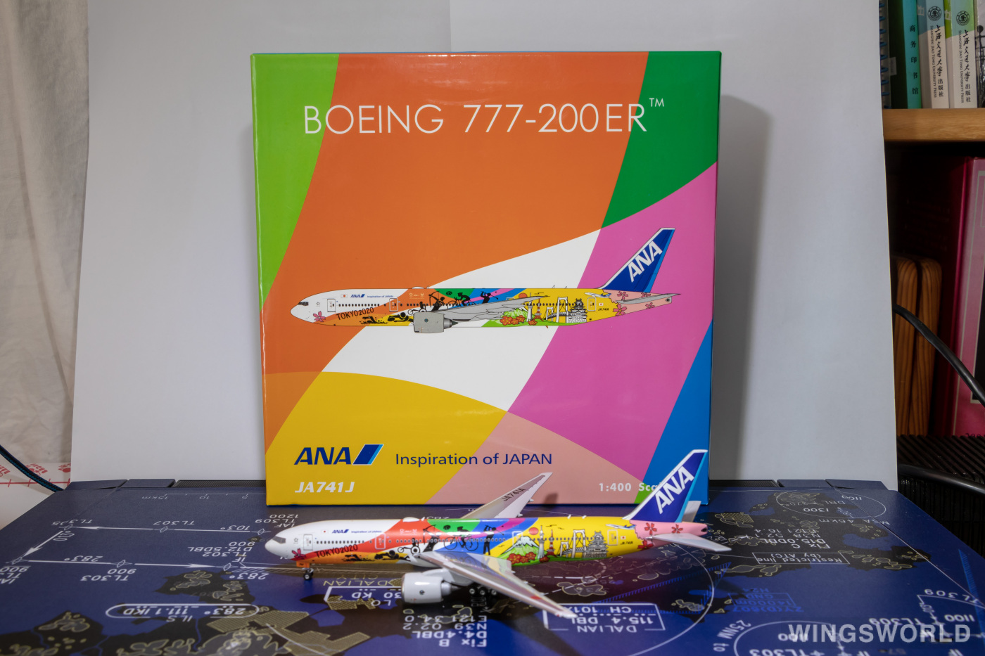 Phoenix 1:400 Boeing 777-200 ANA 全日空PH04191 JA741A 东京2020彩绘
