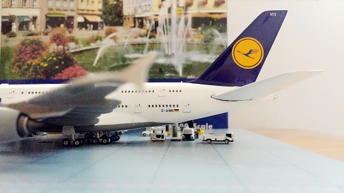 Lufthansa 汉莎航空 Airbus A380-800 D-AIMN Named by “San Francisco” PH04084 Phoenix 1:400