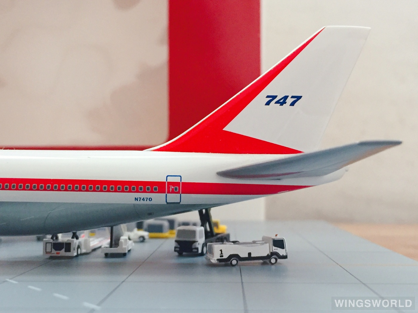 AeroClassics 1:400 ACBOE747A Boeing 波音公司 Boeing 747-100 N7470