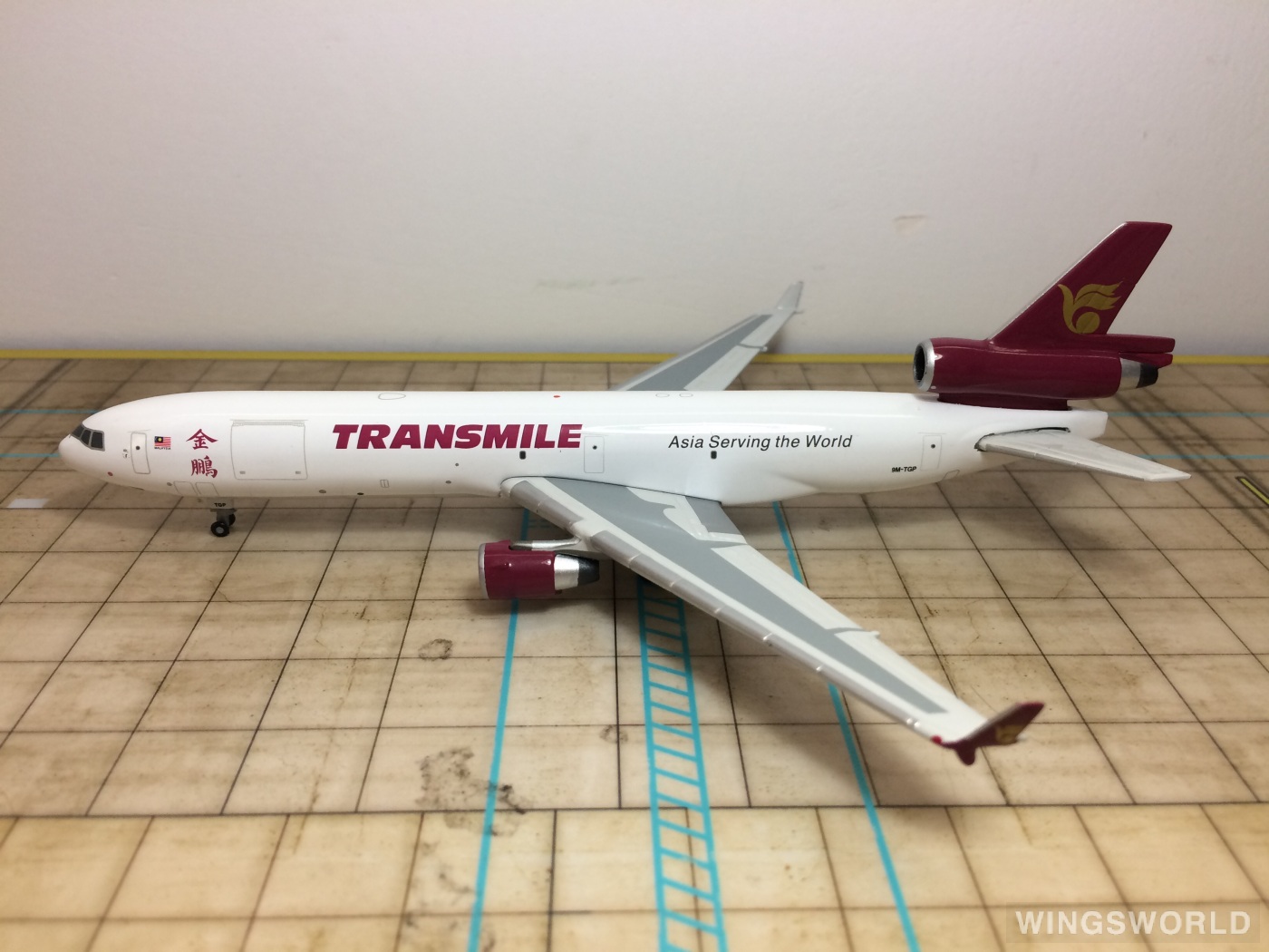Geminijets 1:400 GJTSE739 Suparna Airlines 金鹏航空 McDonnell Douglas MD-11 9M-TGP