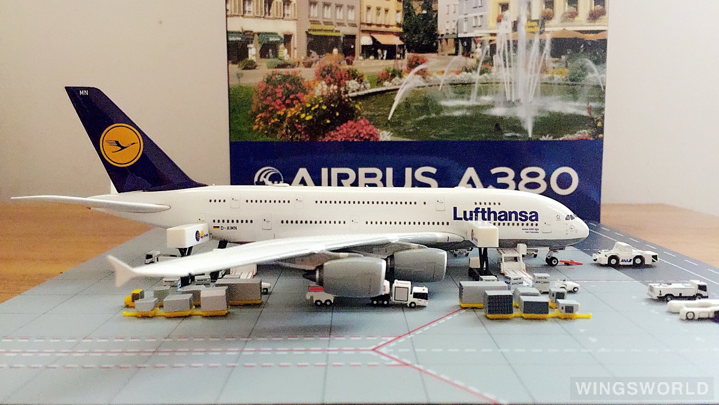 Phoenix 1:400 PH04084 Lufthansa 汉莎航空 Airbus A380-800 D-AIMN