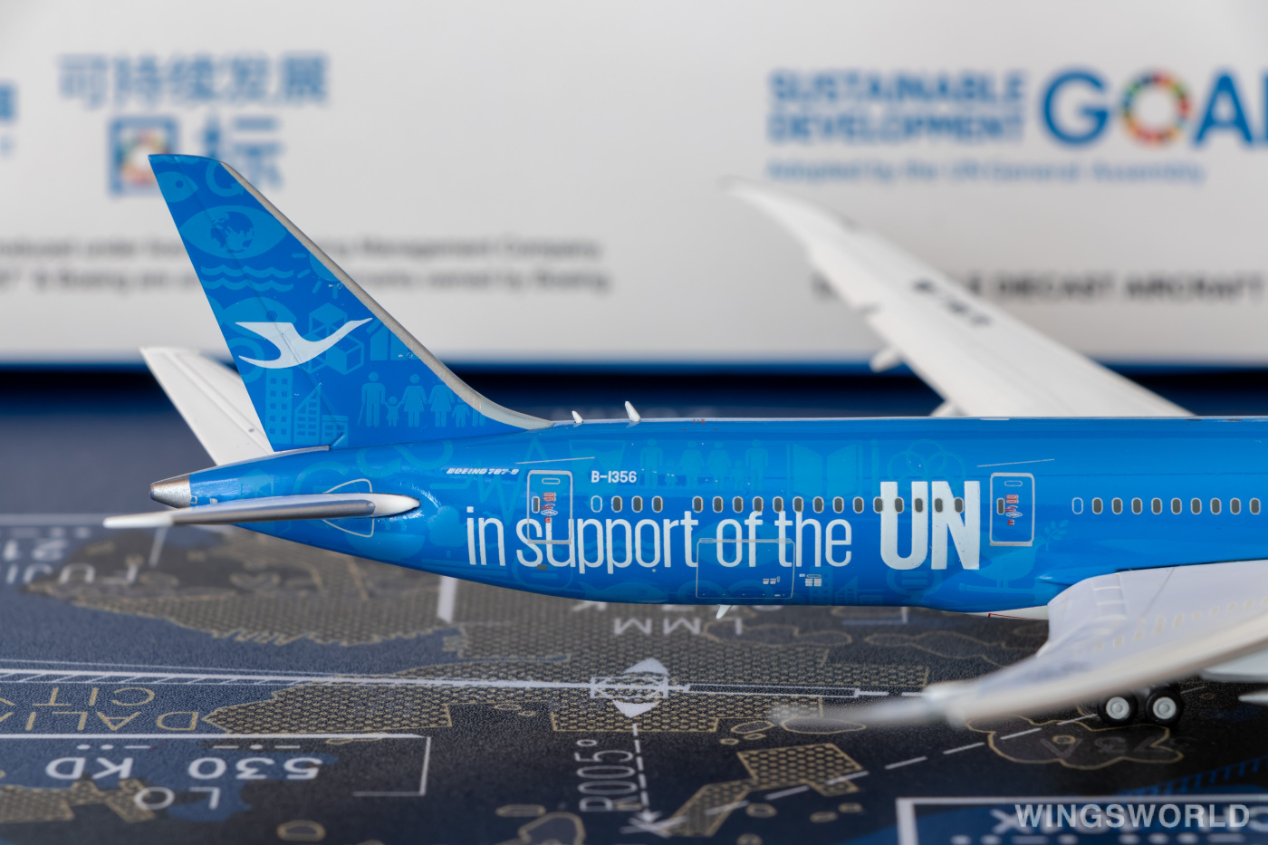 JC Wings 1:400 KD4002A XiamenAir 厦门航空 Boeing 787-9 B-1356
