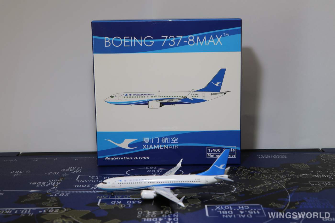 Phoenix 1:400 PH11468 XiamenAir 厦门航空 Boeing 737 MAX 8 B-1288