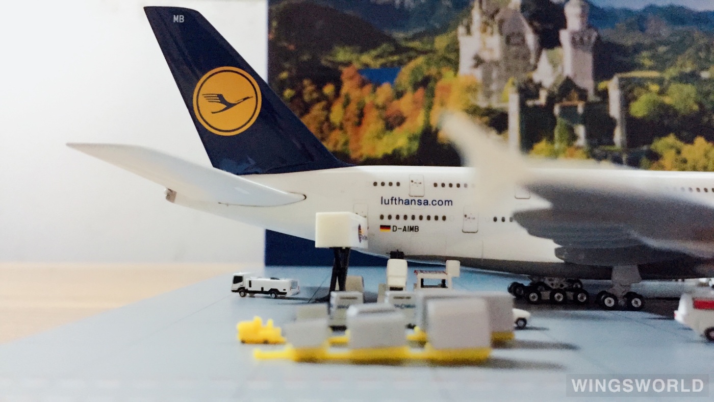 Phoenix 1:400 PH4DAIMB Lufthansa 汉莎航空 Airbus A380-800 D-AIMB