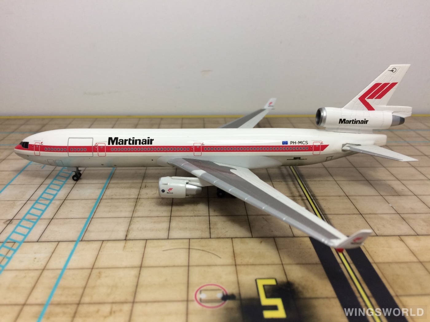 Dragon Models 1:400 55273 Martinair 马丁航空 McDonnell Douglas MD-11 PH-MCS