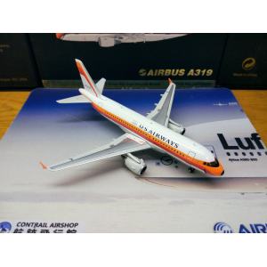 US Airways 全美航空 Airbus A319 N742PS Pacific Southwest Airlines(PSA) 复古涂装
微笑曲线 G2PSA001 Geminijets 1:200