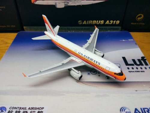 US Airways 全美航空 Airbus A319 N742PS G2PSA001 Geminijets 1:200