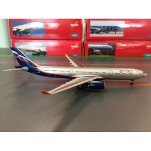Aeroflot 俄罗斯航空 Airbus A330-300 VQ-BMX  517522-002 Herpa 1:500