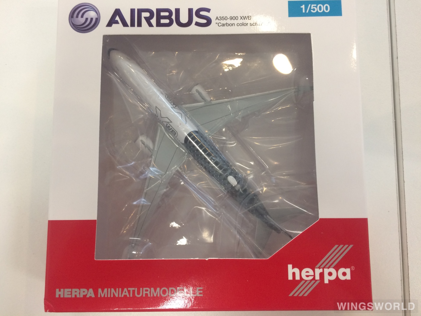 Herpa 1:500 528801-001 Airbus 空中客车 Airbus A350-900 F-WWCF