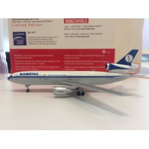 Sabena 比利时航空 McDonnell Douglas DC-10 OO-SLA  528047 Herpa 1:500