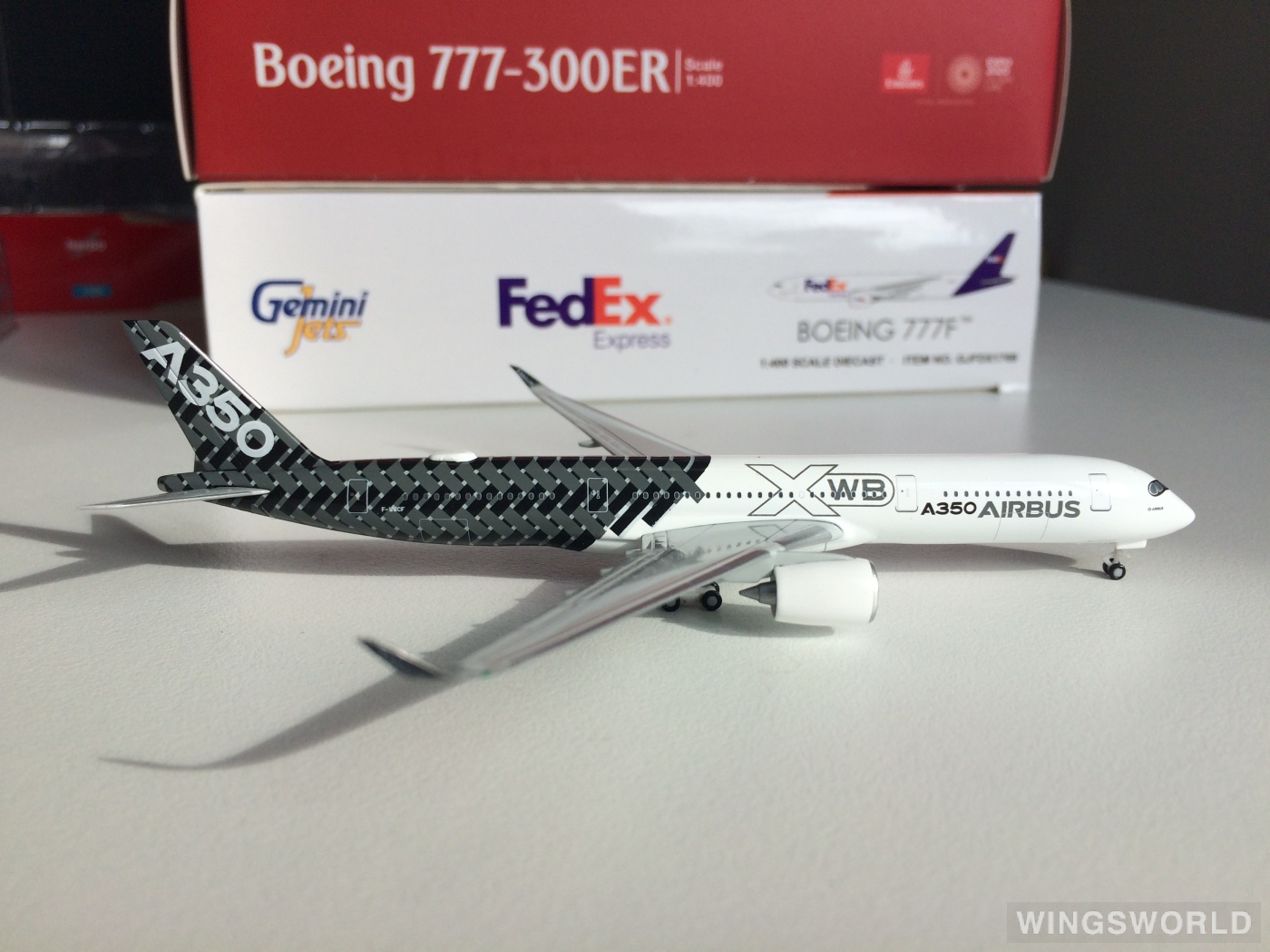 Herpa 1:500 528801-001 Airbus 空中客车 Airbus A350-900 F-WWCF