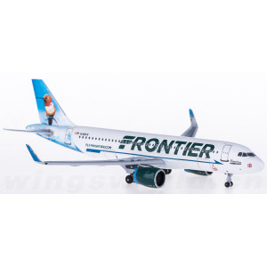 Frontier Airlines 边疆航空 Airbus A320 N318FR 蜂鸟 AC419295 AeroClassics 1:400