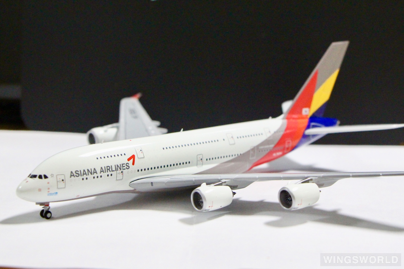 Geminijets 1:400 GJAAR1642 Asiana 韩亚航空 Airbus A380-800 HL7634