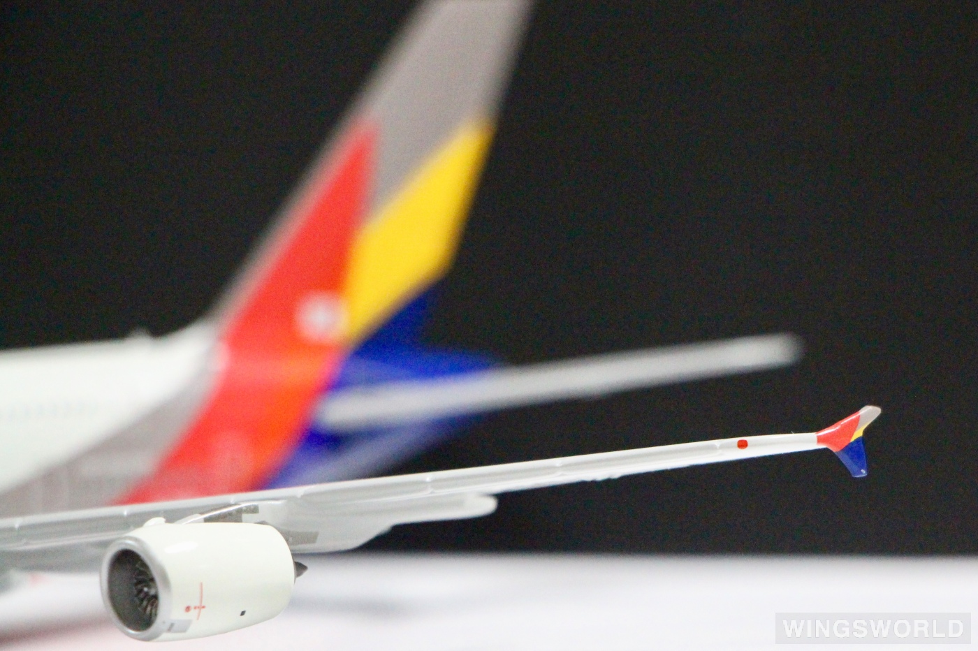 Geminijets 1:400 GJAAR1642 Asiana 韩亚航空 Airbus A380-800 HL7634