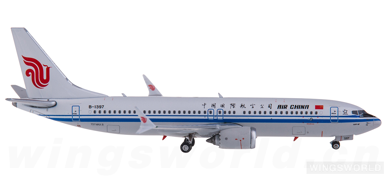 Phoenix 1:400 PH11438 Air China 中国国际航空 Boeing 737 MAX 8 B-1397