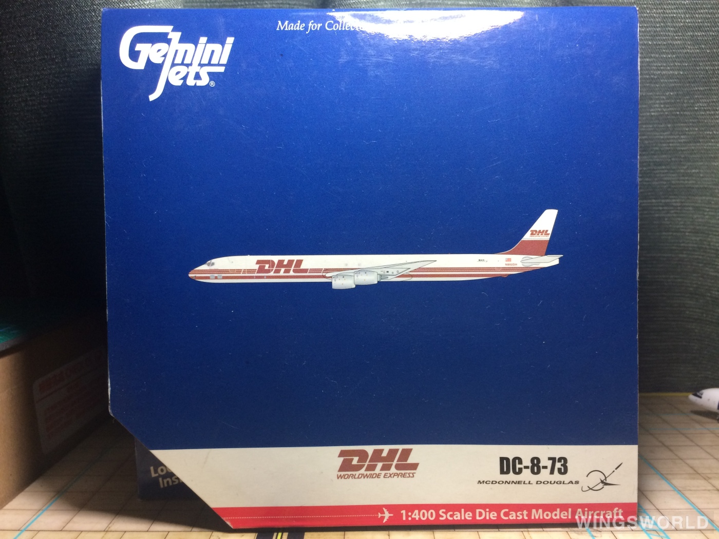 Geminijets 1:400 GJDHL832 DHL 敦豪 Douglas DC-8 N802DH