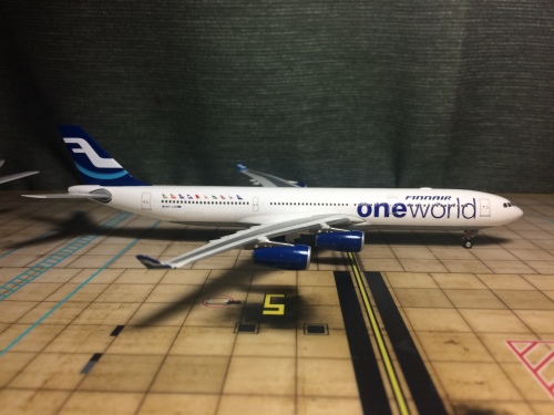 Phoenix 1:400 Airbus A340-300 Finnair 芬兰航空PH10530 OH-LQE