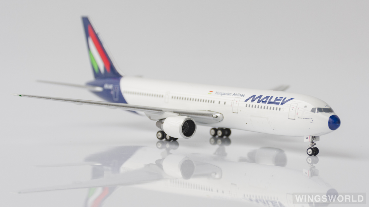 Phoenix 1:400 PH10625 Malév 匈牙利航空 Boeing 767-300 HA-LHC