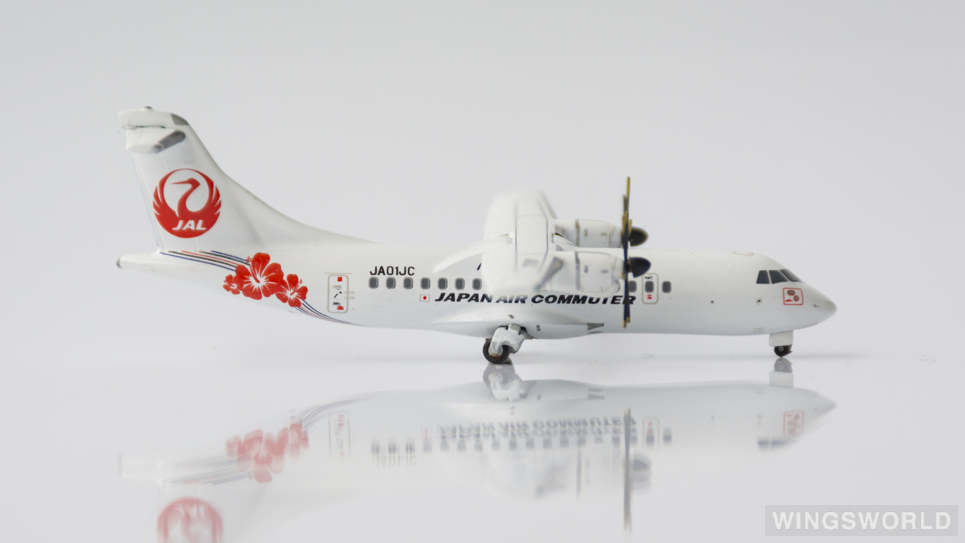 JC Wings 1:400 ATR 42 Japan Airlines 日本航空XX4018 JA01JC 的照片