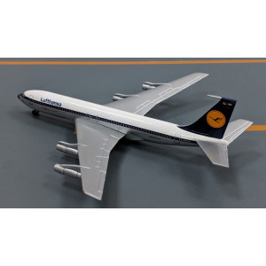 Lufthansa 汉莎航空 Boeing 707-300 D-ABUM herpa的yesterday系列，2001年老货，塑料机翼金属机身。 560450 Herpa 1:400