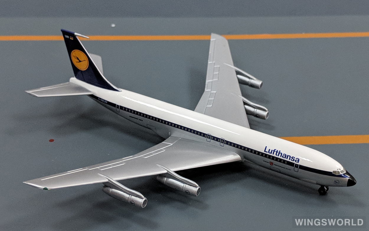 herpa 1:400 560450 lufthansa 汉莎航空 boeing 707-300 d-abum