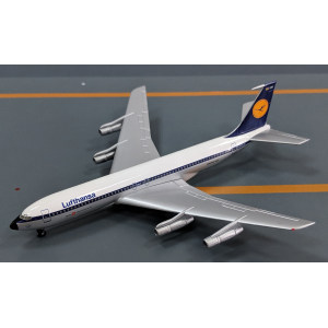 Lufthansa 汉莎航空 Boeing 707-300 D-ABUM herpa的yesterday系列，2001年老货，塑料机翼金属机身。 560450 Herpa 1:400