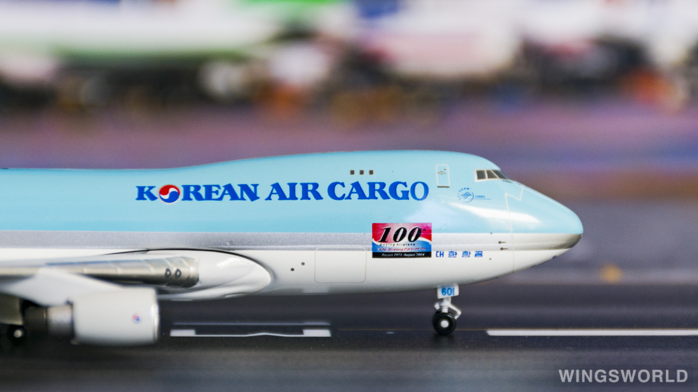 Big Bird 1:400 BB4-2005-004 Korean Air 大韩航空 Boeing 747-400 HL7601