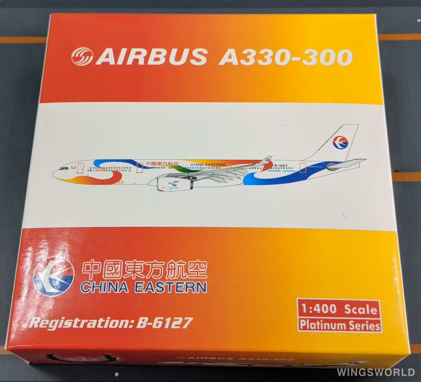 Phoenix 1:400 PH10368 China Eastern 中国东方航空 Airbus A330-300 B-6127