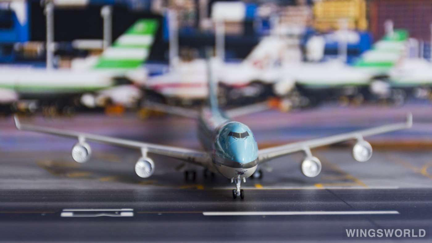 Big Bird 1:400 BB4-2005-004 Korean Air 大韩航空 Boeing 747-400 HL7601