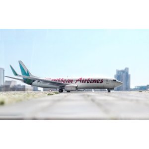 Caribbean Airlines 加勒比海航空 Boeing 737-800 9Y-TAB  LH2003 JC Wings 1:200