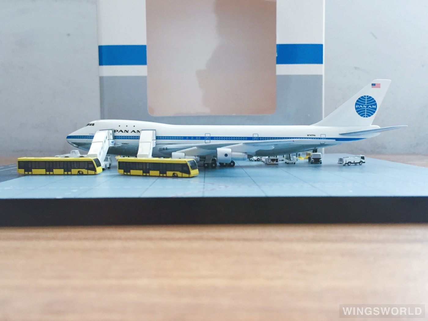激レア塗装！1/400 747−100 バンナム PANAM 激レア塗装！1/400 747−100 バンナム PANAM