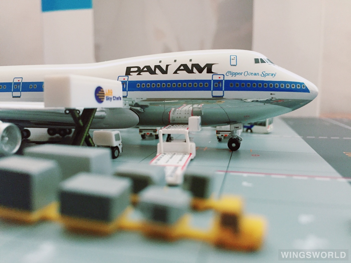 Big Bird 1:400 PAAMCXX Pan Am 泛美航空 Boeing 747-100 N744PA