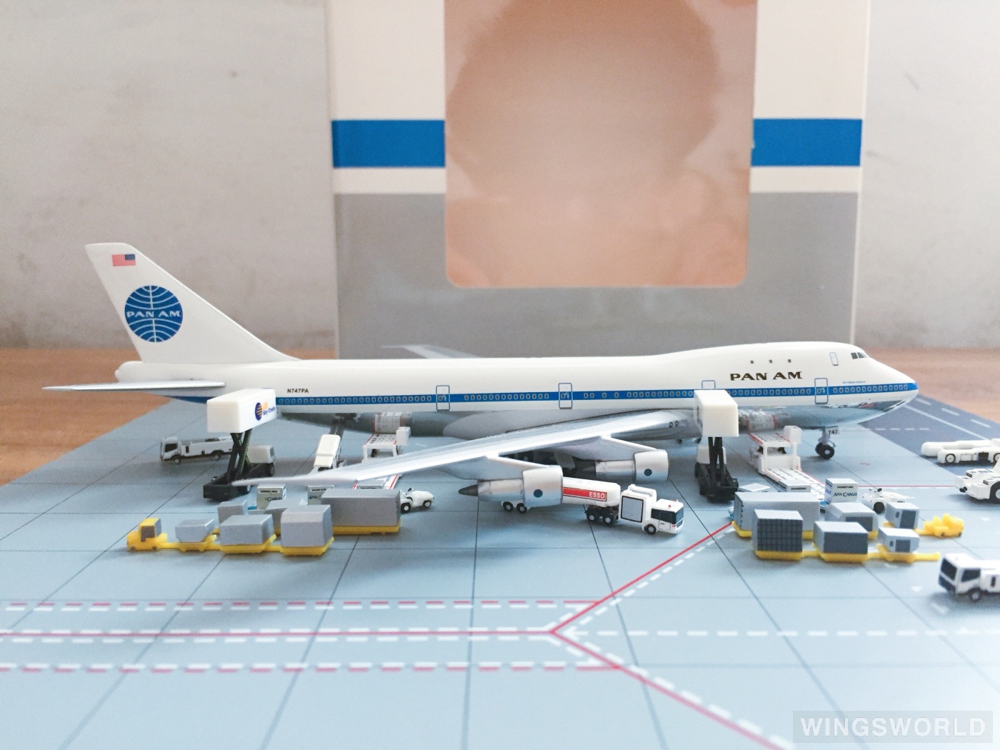 Big Bird 1:400 BB4-2005-XX Pan Am 泛美航空 Boeing 747-100 N747PA